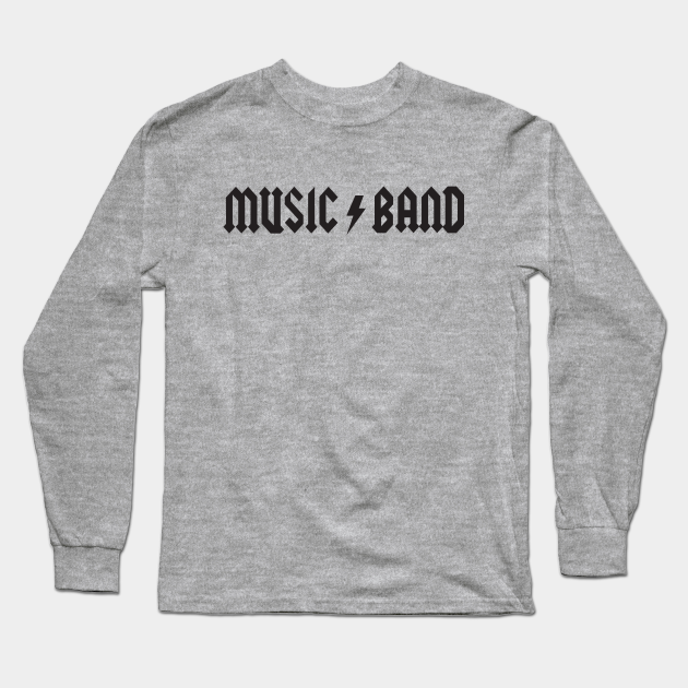 Music Band TShirt Music Long Sleeve TShirt TeePublic